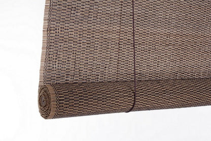 Dora curtain in dark brown bamboo 150x260cm