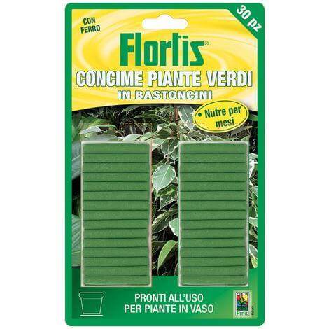 Flortis Fertilizante Sticks Plantas Verdes 40Gr