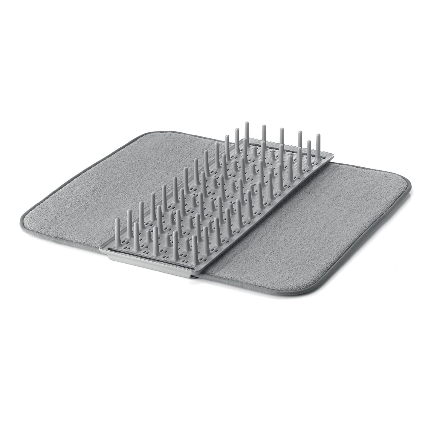 Guzzini - Tierra 'Made for Nature' gray dish rack with dry&safe mat