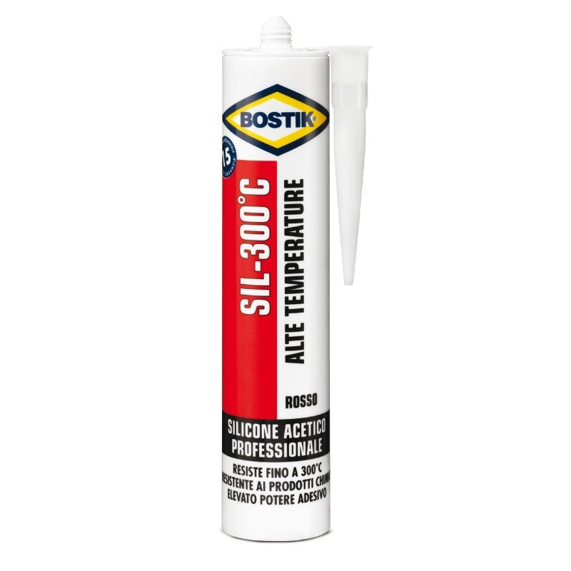 Bostik Professional Heat Resistant Silicone Sealant 300 ml D2645