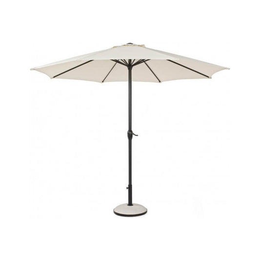 Parasol Kalife con junta 3 metros Crudo en aluminio