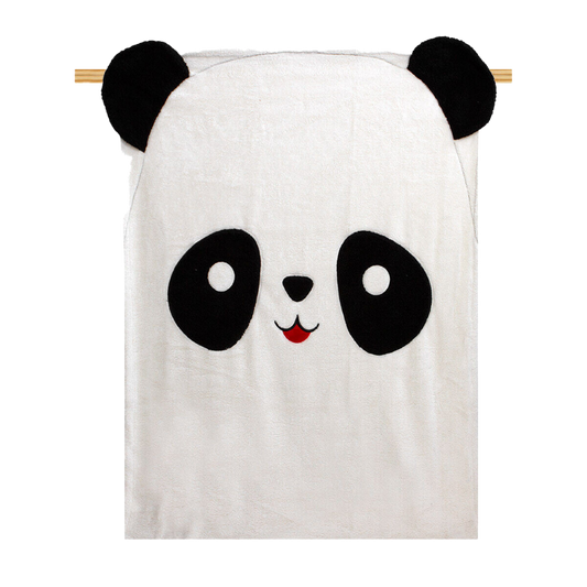 Soft Plaid 'Ted Big Panda' 140 x 180 cm