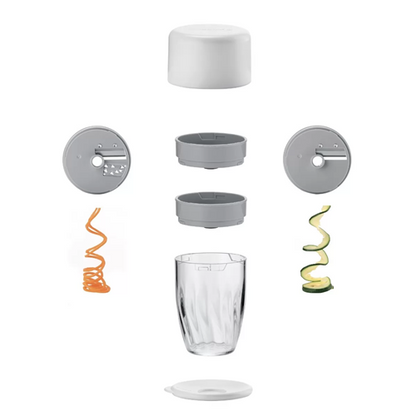 Guzzini white manual spiralizer