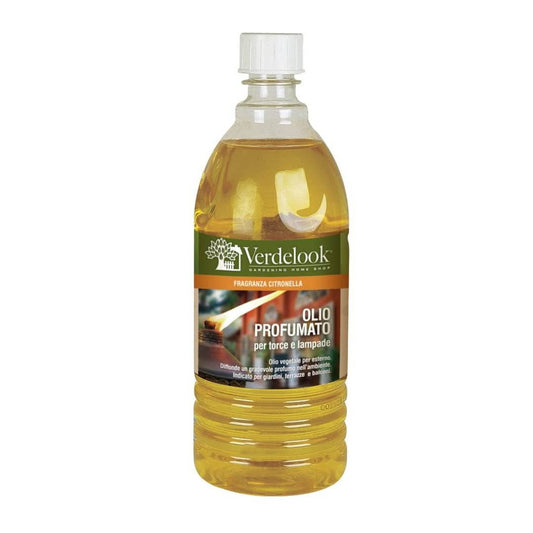 Aceite de lámpara perfumado para antorchas y citronela 1 litro