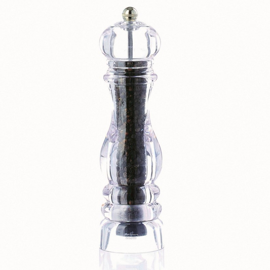 Bisetti 6446 Transparent Acrylic Pepper Mill 6 X 6 X 22 Cm