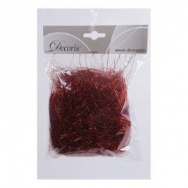 Red decorative threads package size 16x13 cm sachet