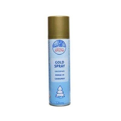 Gold spray For Christmas decorations ML 150