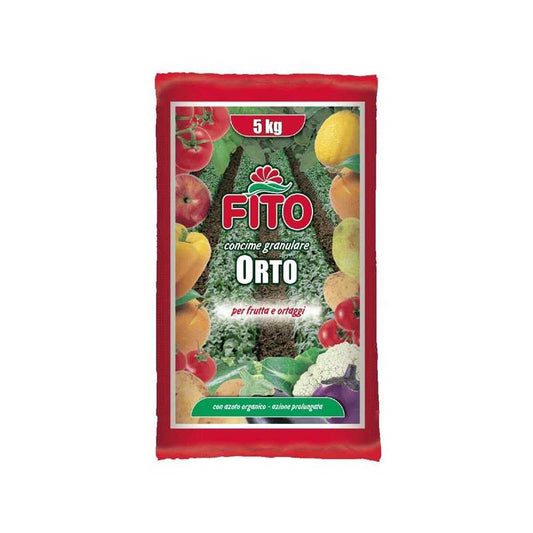 Abono granulado para huerta de 5 kg de la marca Fito