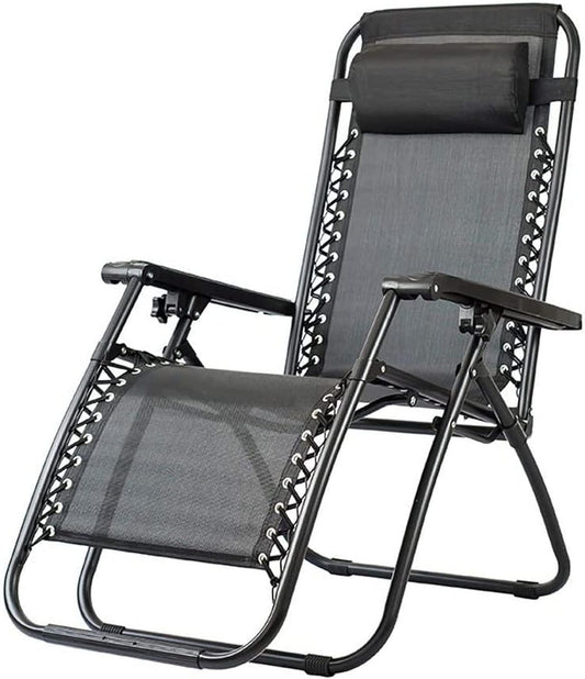 Garden folding deck chair - comfortable and resistant