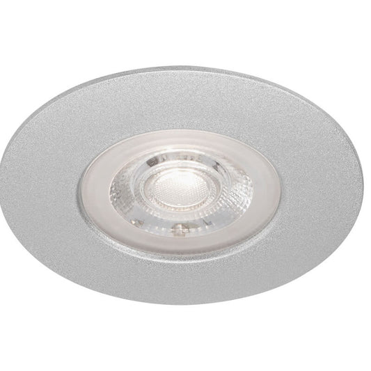 LED recessed luminaire Ø 9 cm 5W 460lm chrome