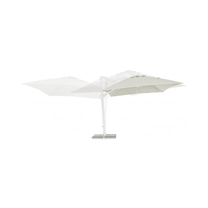 Eden parasol white-natural 300x400xh260 cm