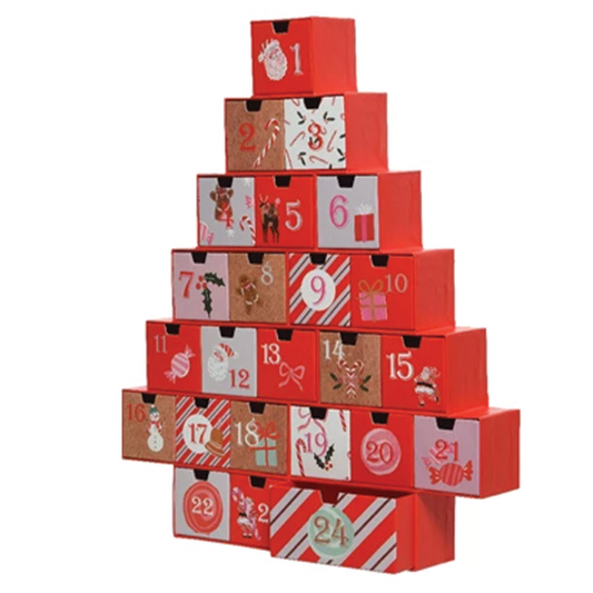 Advent calendar H37 cm