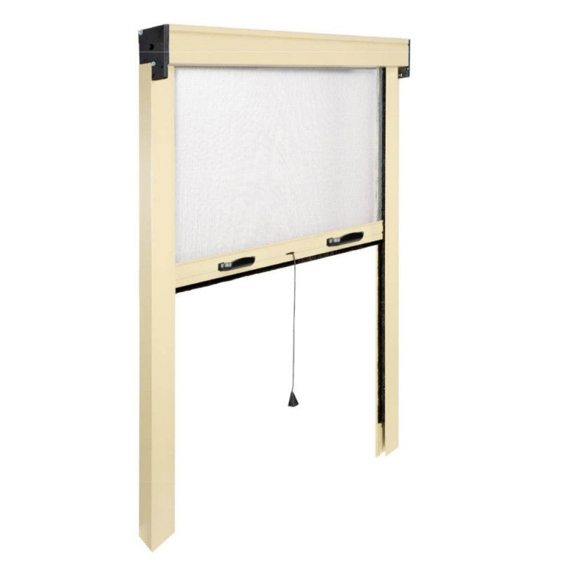 Mosquitera vertical marfil 140 x 250 cm