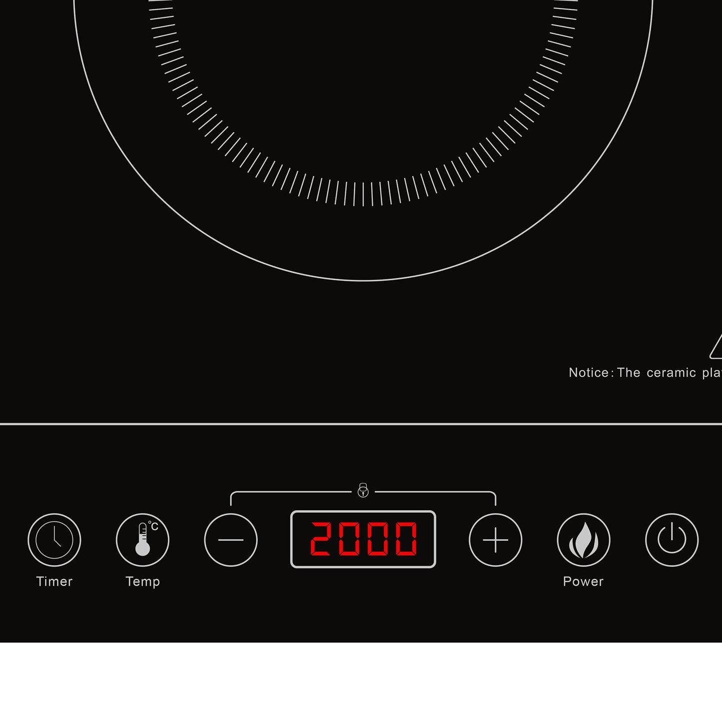 DOUBLE INDUCTION STOVE PI50