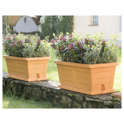 80 cm terracotta planter for garden plants and flowers without saucer (code 31180)