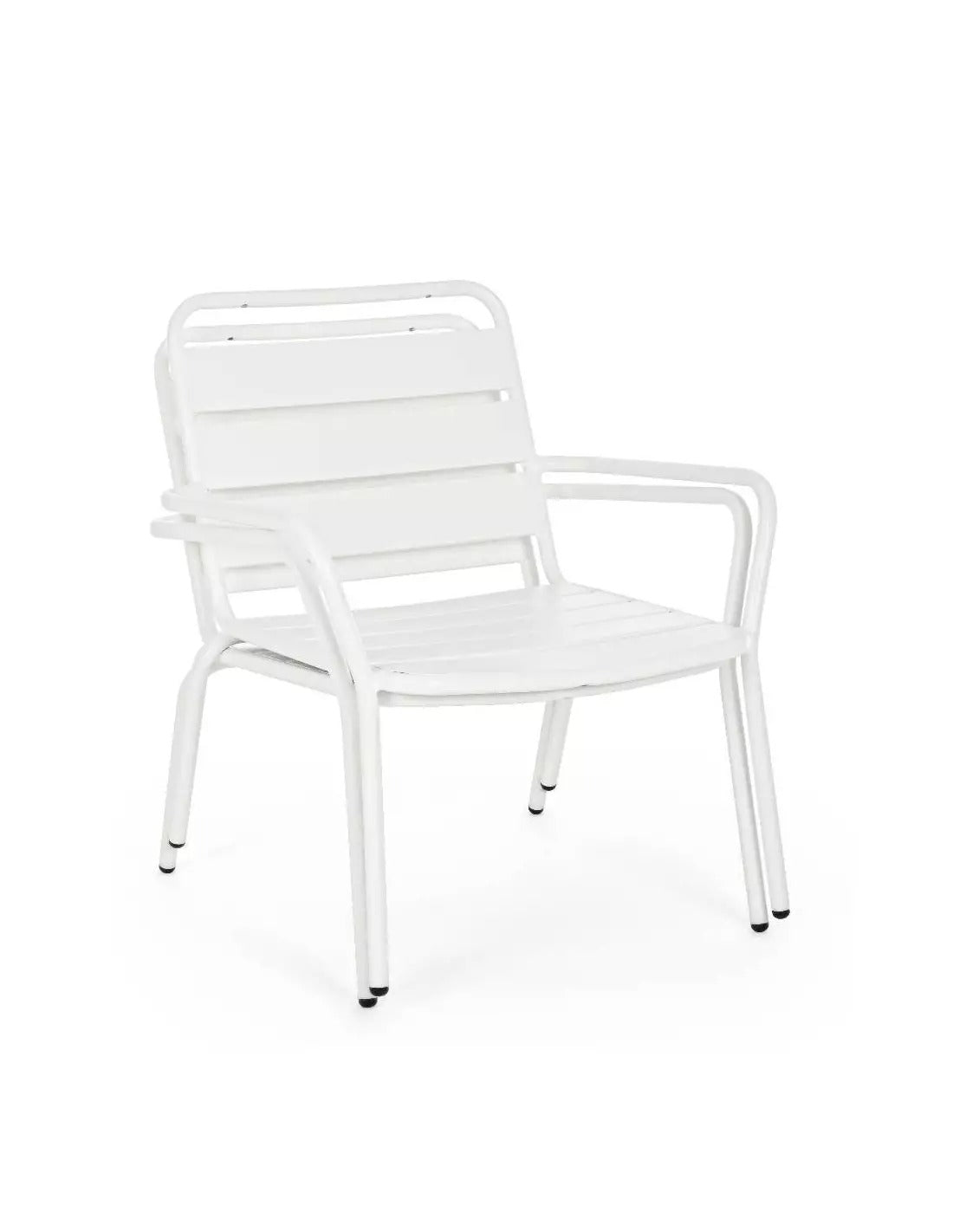 Poltrona de exterior blanca 65x74x71h cm