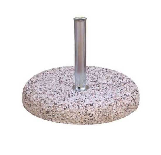 Base Graniglia diameter 60 cm tube 62 mm weight 50 kg