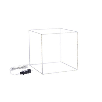 Cubo luminoso con microled clásico 45 x 45 cm