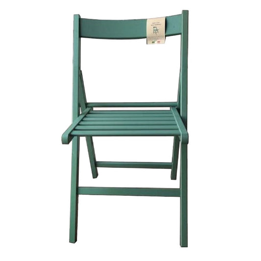 Sage green folding chair for your happy hour