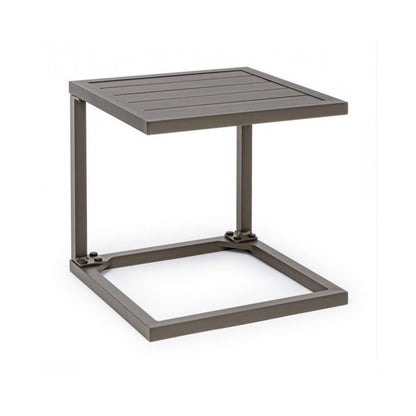 Aluminum outdoor coffee table HILDE YK14 40x40x h40 cm