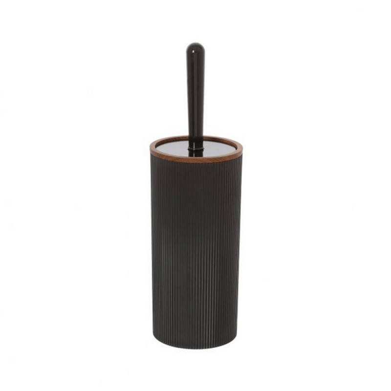 Black Toilet Brush Holder London Series