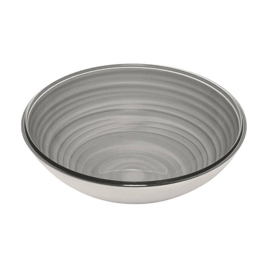 Guzzini Twist S gray bowl