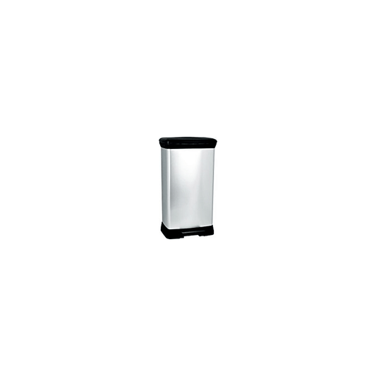 Curver Deco Rectangular Pedal Bin 50 Lt Keter