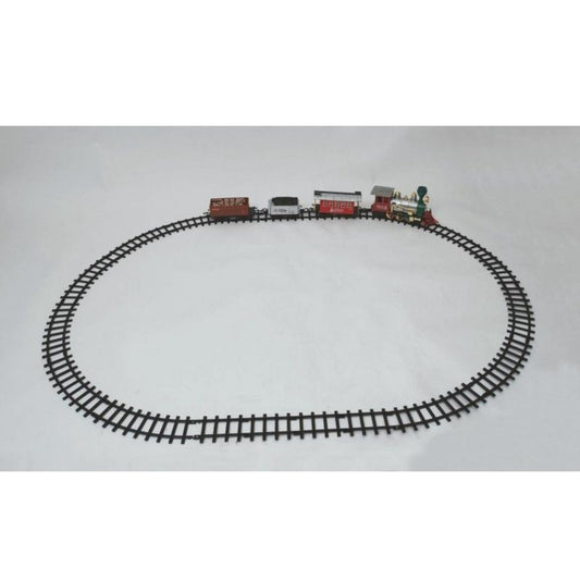 Battery operated freight train with lights and music 145x 100 cm