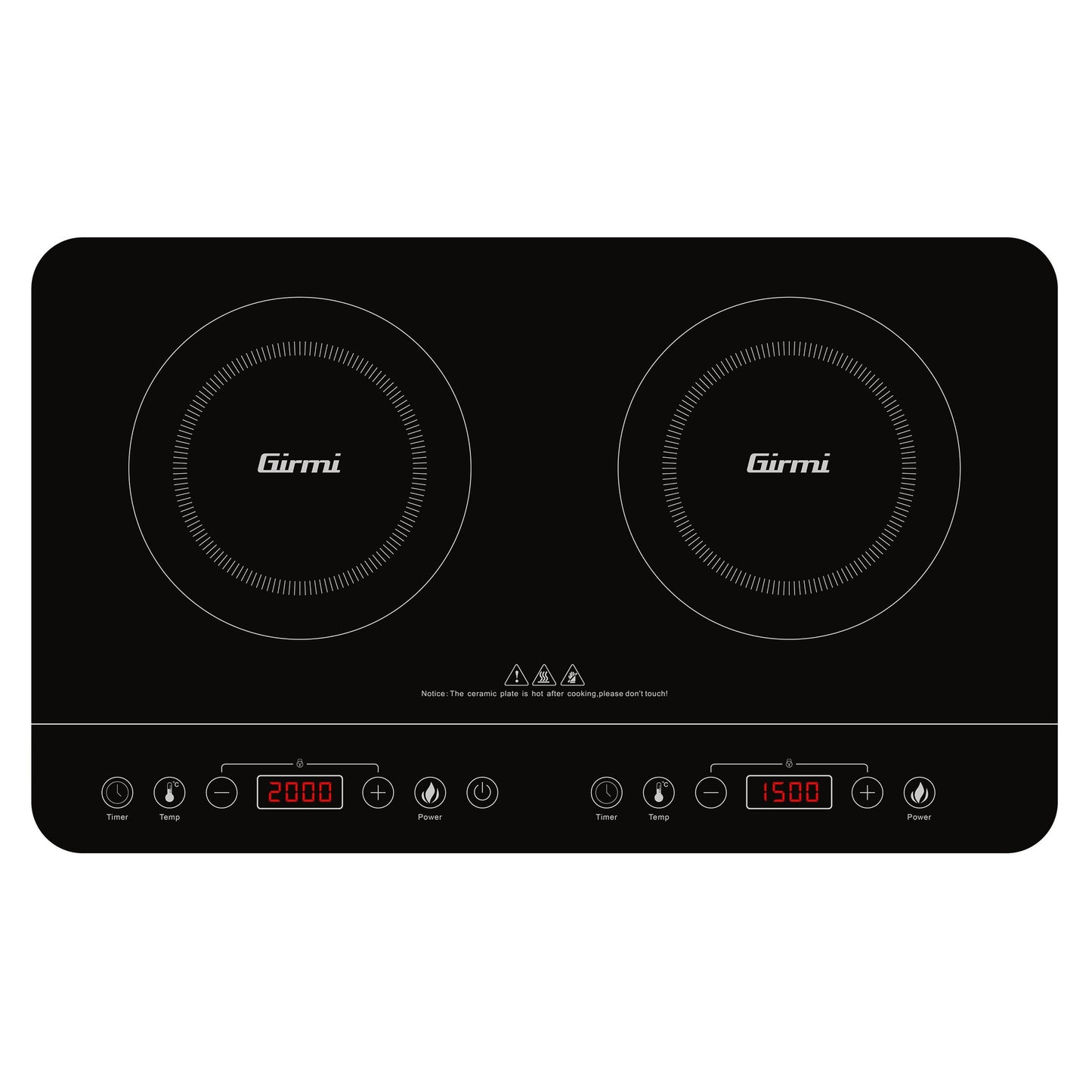 DOUBLE INDUCTION STOVE PI50