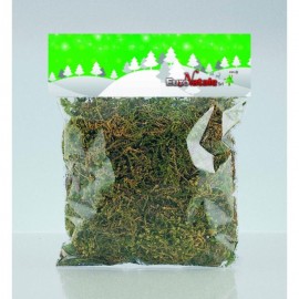 Bag of moss for nativity scenes and decorations 55 grams