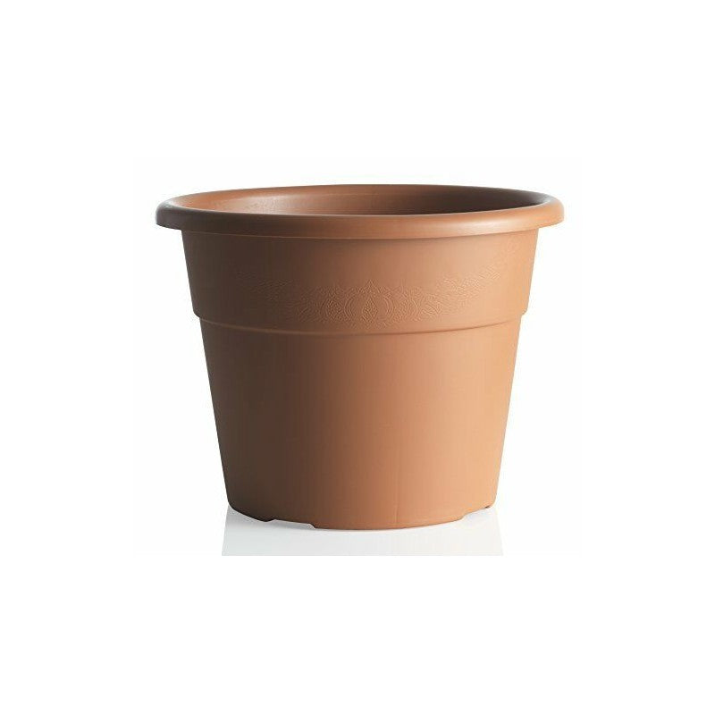 Florero Campana En Plastico Bama 30130 Hedera Terracota Cm. 30 plantas flores