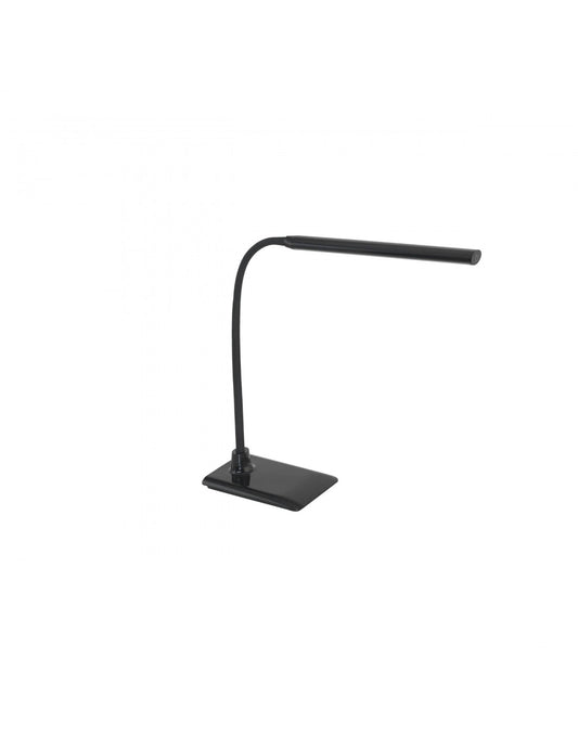 Eglo black dimmable Laroa LED desk lamp.