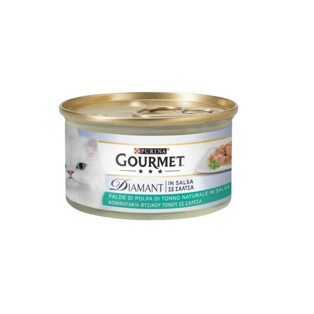 Gourmet Diamant con atún en salsa Purina 85 gramos