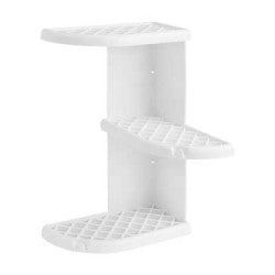 Oscar shower corner in polypropylene by Gedy