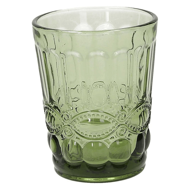 Set of 6 pcs Madame green glass 230 cc