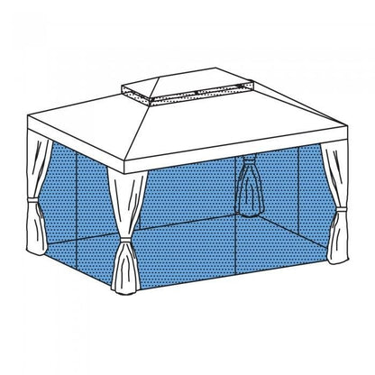 Zanzariera Kit für Gazebo Roma 3x4