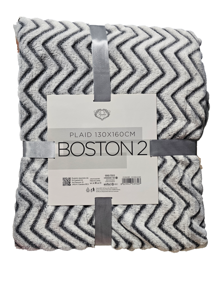 Boston 2 Plaid - 130 x 160 cm - Various Patterns