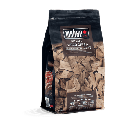 Astillas de madera para ahumar Weber Hickory Blend 700 g (código de producto 17624)