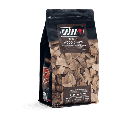 Astillas de madera para ahumar Weber Hickory Blend 700 g (código de producto 17624)