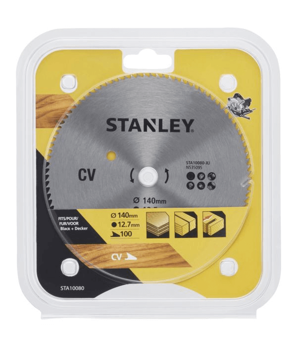 Stanley circular blade 140x12.7x100 teeth