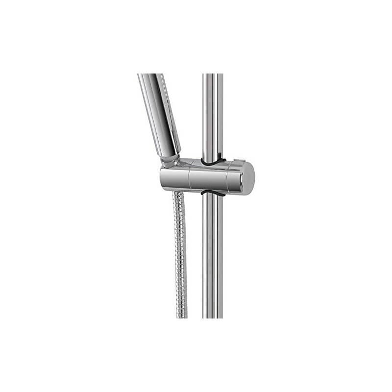 Feridras universal shower holder support for hydra chrome sliding rails