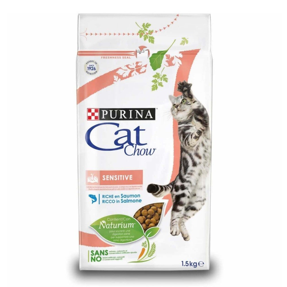 Cat Chow Adult Sensitive Purina 1,5 kg