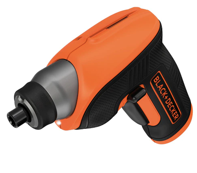 3.6V Lithium screwdriver with angled head