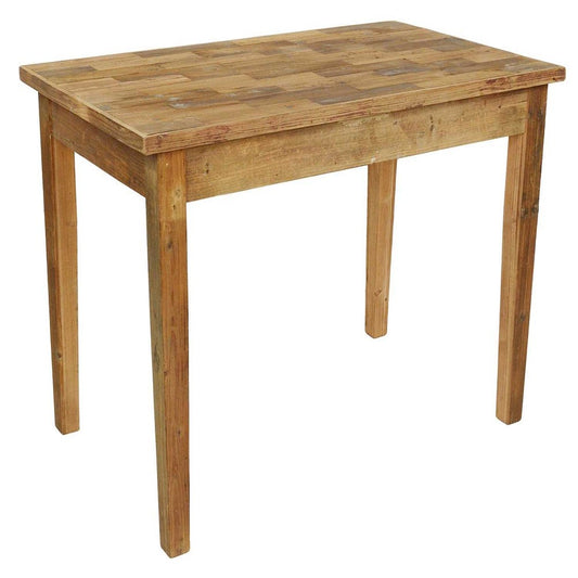 Small rectangular poor art table 71 x 120.5 x h 80 cm