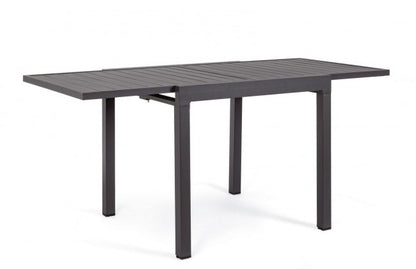 Powder Coated Aluminum Table 83-166x80 Anthracite