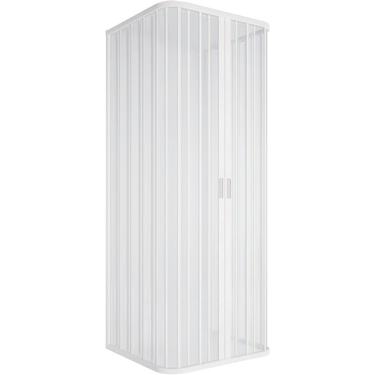Shower Enclosure 3L Reducible Bellows Central Opening Lux