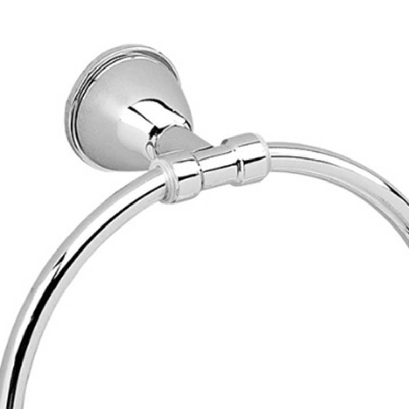 Gedy chrome towel ring from the Genziana series - elegance and functionality for your bathroom.