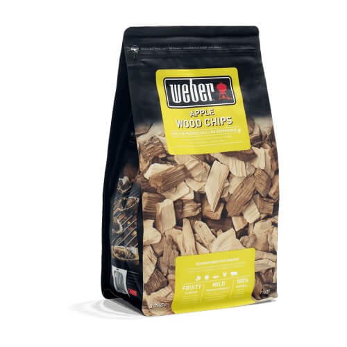 Weber Chips Para Ahumar Sabor Manzanas 700 Gramos