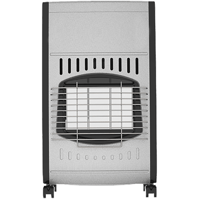 Gas 2 in 1 Heater GH 3042 R Black/Silver 420 x 350 x 730 mm