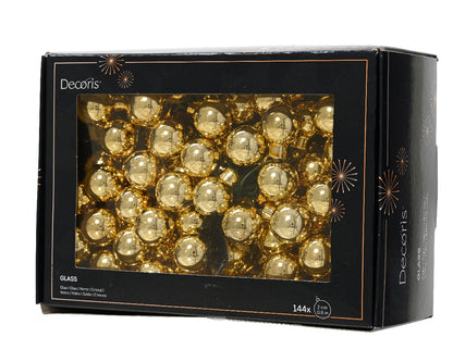 Ramo de Navidad decorativo dorado ø2 cm